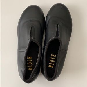 Bloch black jazz tap shoes